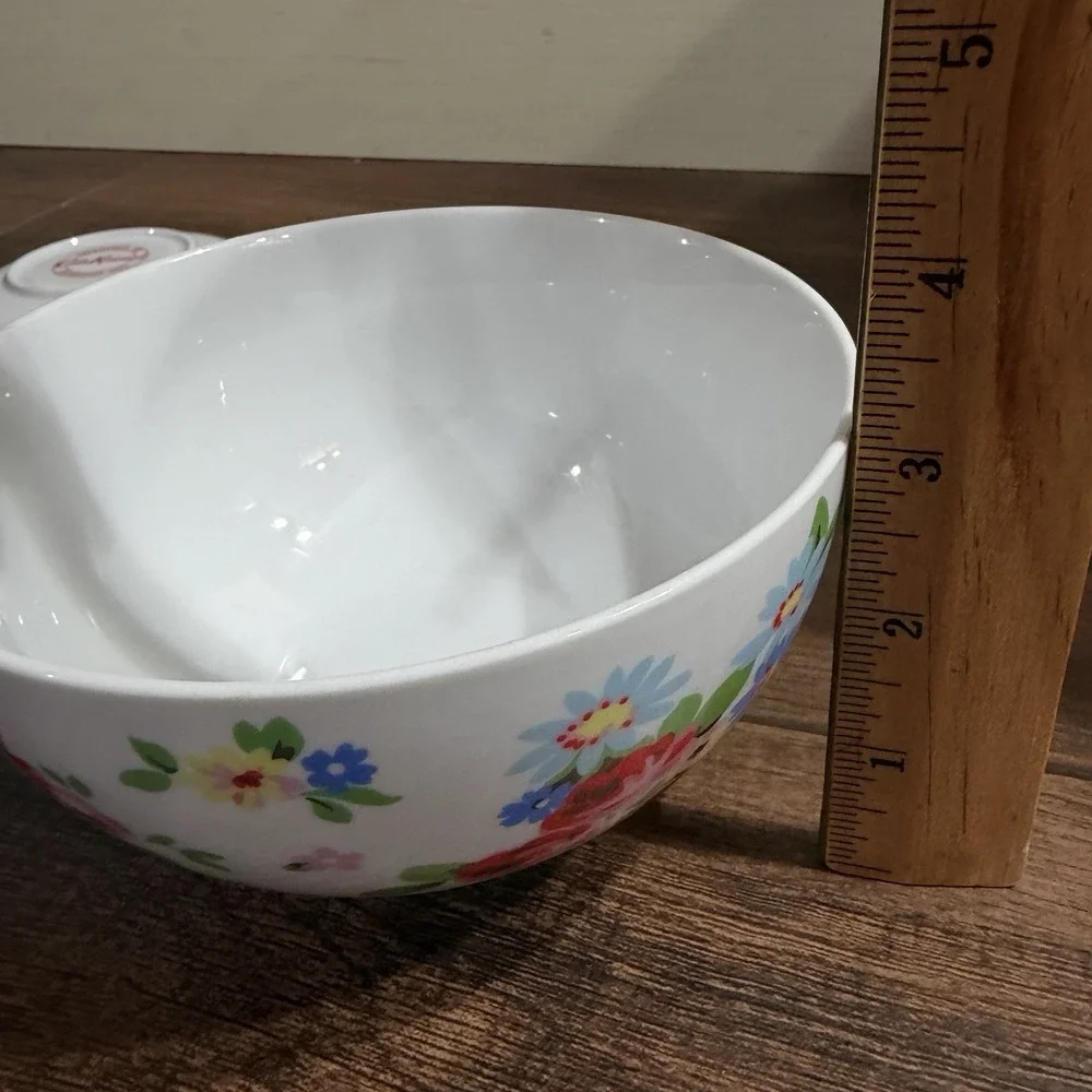 Cath Kidston Little Birds 5pc Breakfast Tea Cup Saucer Bowl Set